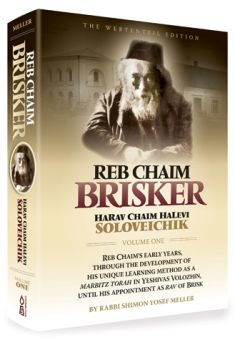 Reb Chaim Brisker - Jewish Books - Feldheim Publishers